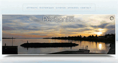 Desktop Screenshot of peribonka.ca